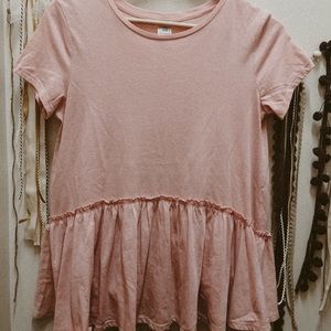 Pink Babydoll Tshirt